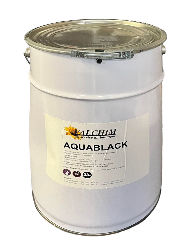 AQUABLACK-FOND-BLANC CALE RONDE UNI 30